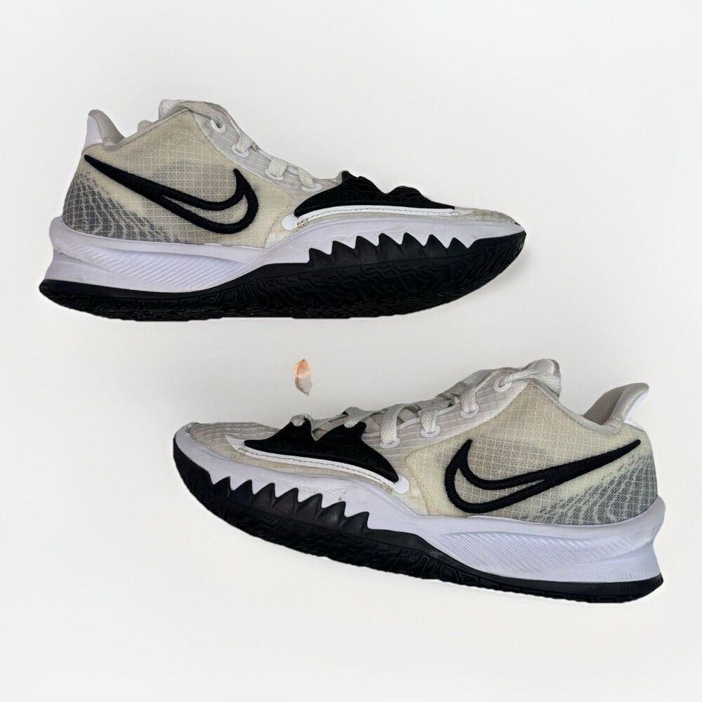 Nike Kyrie Low 4 TB White/Black  Mens Size 5.5 DA7803-100